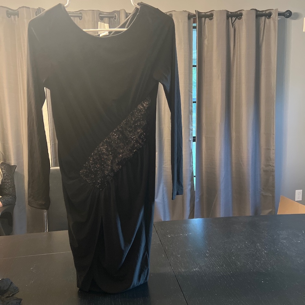 Black party dress